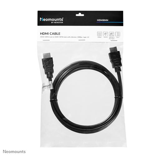 Cable alargador HDMI Neomounts by Newstar, 1,8 metros